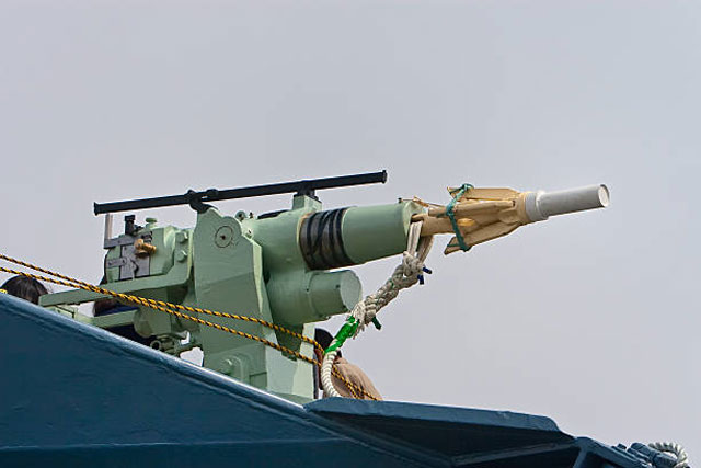 Harpoon guns are largely a thing of the past, thanks to whale conservation efforts.